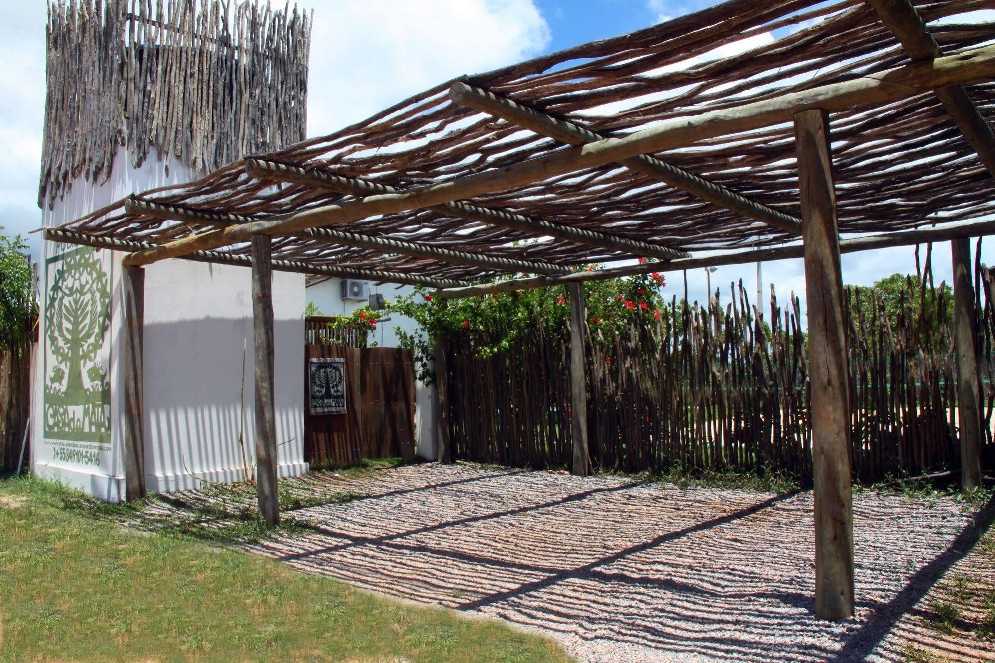 Pousada Casa Da Mata Sao Miguel do Gostoso Bagian luar foto